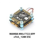 Hot Sales DIATONE MAMBA F722 App MK4 Rubberized F45 F55 F65 128K 3-6S ESC Flight Control Stack Drones Accessories